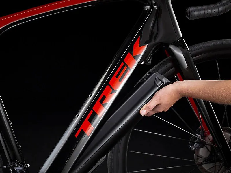 Trek Domane + LT 700c Electric Road Bike 2021 Radioactive Red-3